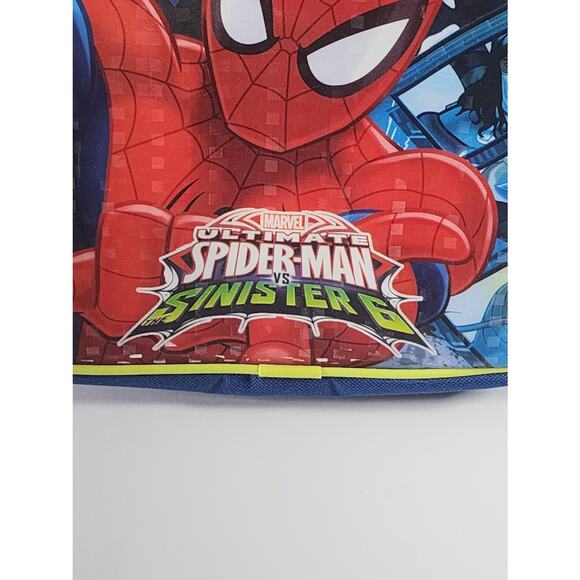 Marvel Ultimate Spider-Man vs Sinister 6 Easy Clean Insulated Zip Lunchbox - Picture 7 of 10
